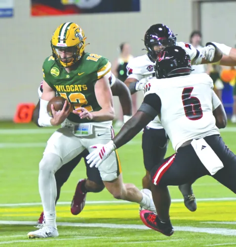 Wildcats football plays at Tech for Miner’s Cup